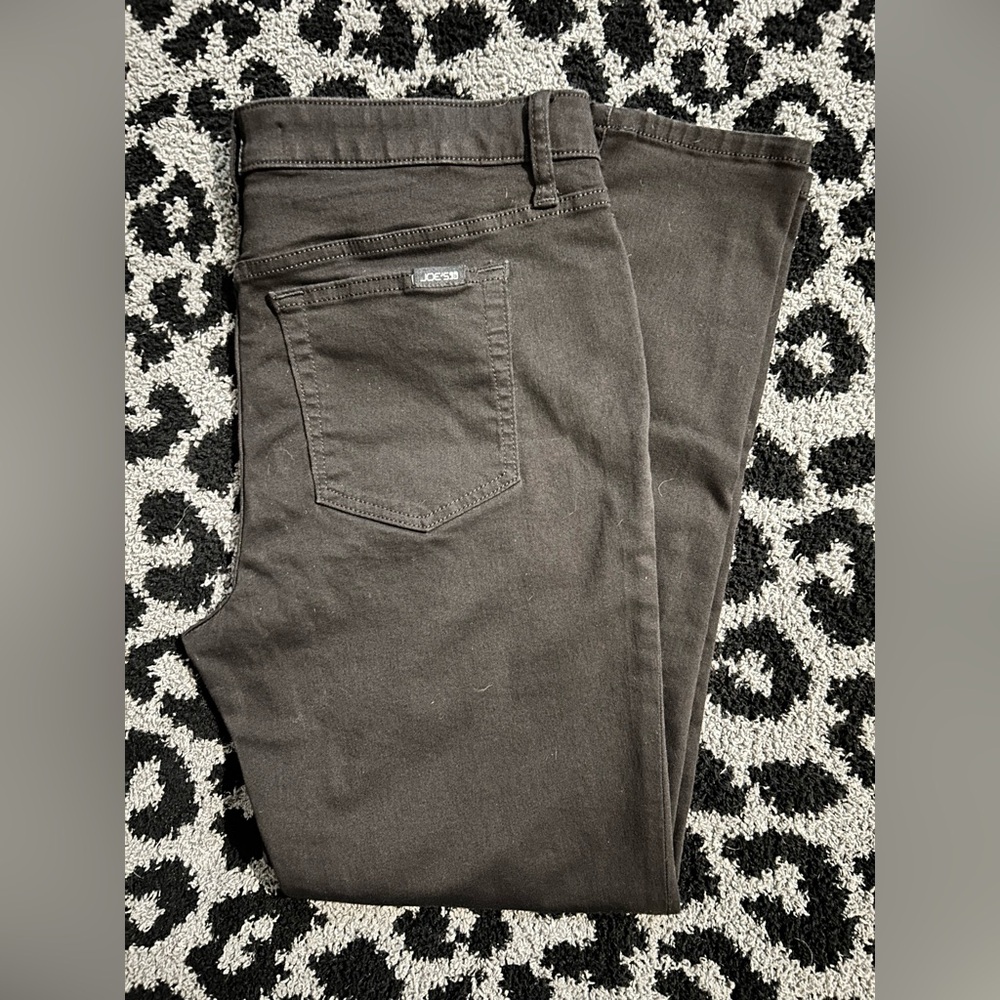 Joe's Jeans Jet Black Skinny Denim High Waist